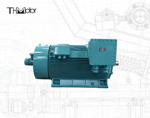 1000kw đến 12000kw Động cơ điện chống cháy ExdIIBT4 Gb Động cơ VFD 1500rpm