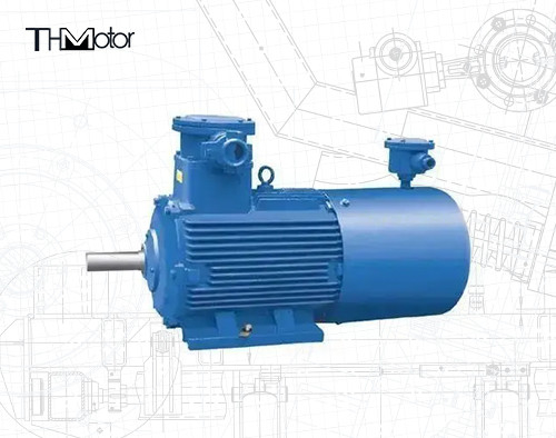 IC411 Động cơ chống cháy điện IP55 lớp bảo vệ ≤ 70dB Mức độ tiếng ồn