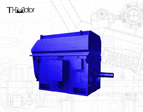 Tuổi thọ dài Điện áp cao AC Motor Không khí làm mát cho nhu cầu công nghiệp