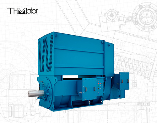 2200kw Thép được chế tạo Động cơ cảm ứng rôto mô men xoắn cao B3 V1