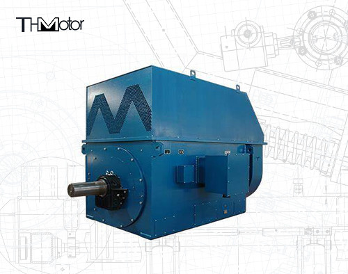 Phạm vi công suất 400-6000kw Động cơ điện áp cao với phương pháp làm mát IC411
