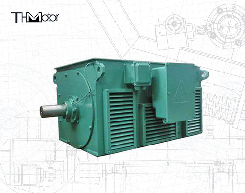 Động cơ điện cao áp IP23 Dải tốc độ 100rpm-3600rpm cho các ứng dụng công suất nặng