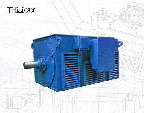 Động cơ điện cao áp IP23 Dải tốc độ 100rpm-3600rpm cho các ứng dụng công suất nặng