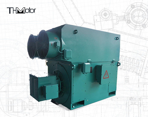 400-6000kw Power Range Động cơ điện cao áp với phương pháp làm mát IC411 6000v-11000v Voltage