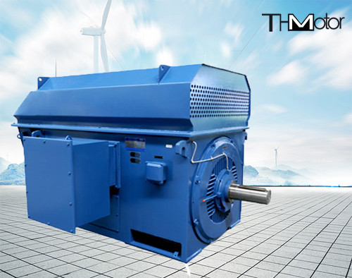 Y450-4 100 vòng / phút đến 3600 vòng / phút Vòng trượt Động cơ điện cao áp 50hz 1000kw 6kv