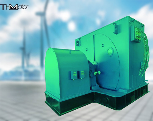 2200kw Thép được chế tạo Động cơ cảm ứng rôto mô men xoắn cao B3 V1