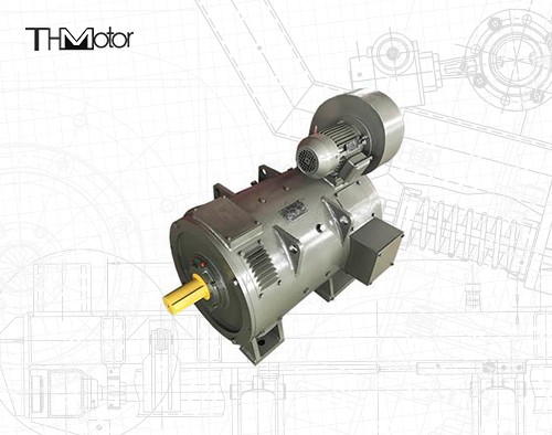 Máy cán cuộn Phụ trợ Động cơ DC điện áp cao 900RPM IP23 IP44