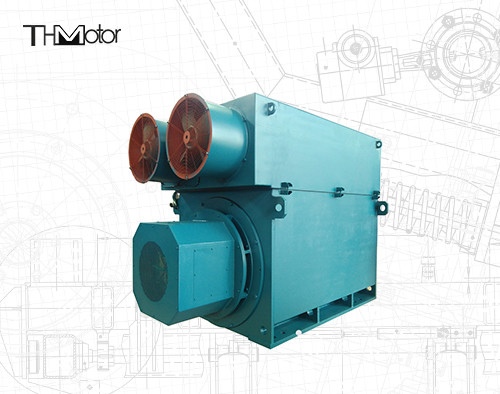 YRKS500-6 400kw đến 6000kw Vòng trượt điện công nghiệp Động cơ cảm ứng cánh quạt vết thương 11000v